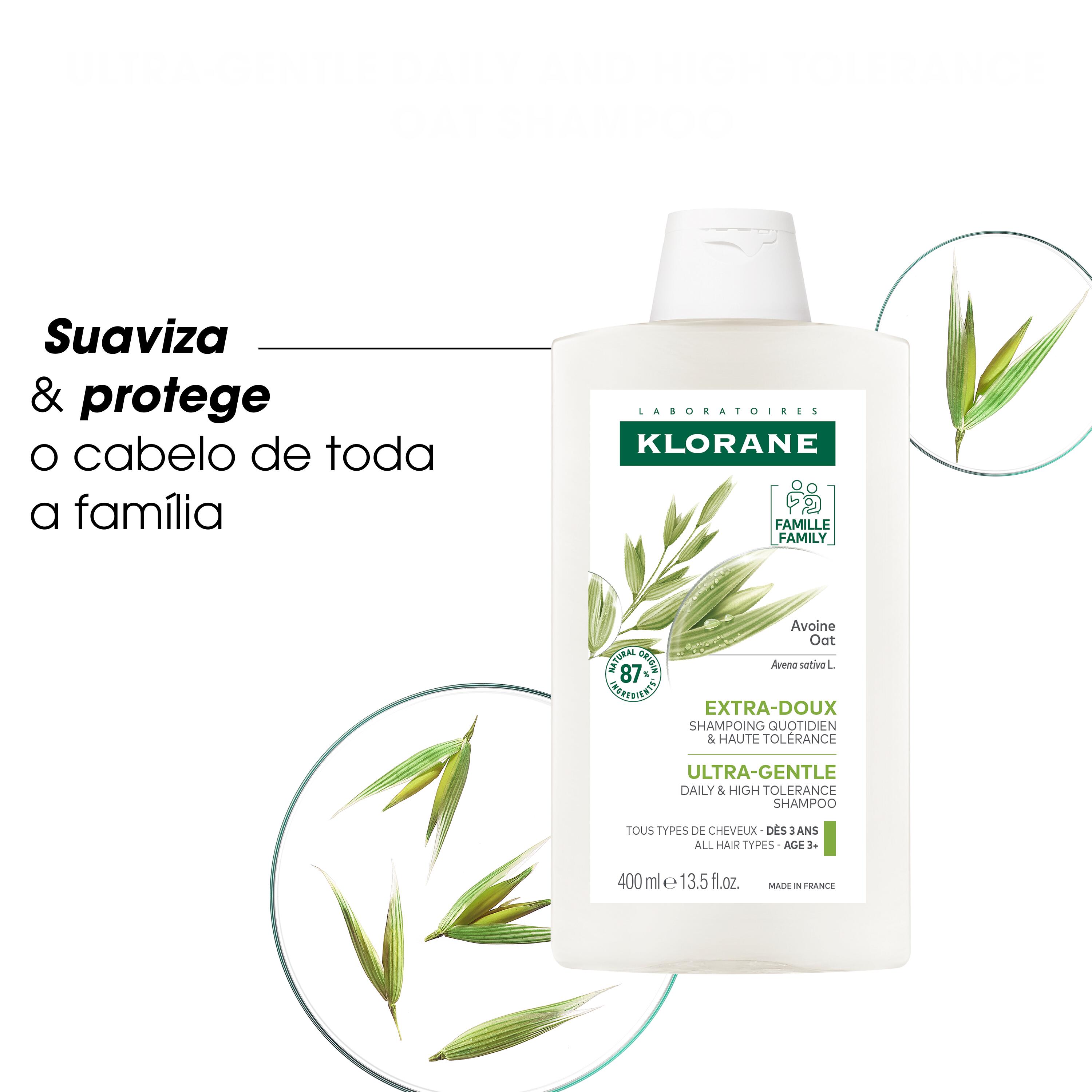 Klorane Champô Aveia Extra Suave 200ml